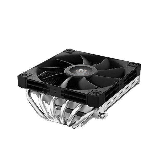 DeepCool CPU Cooler - AN600 (Low profile, 24,4 dB; max, 70,50 m3/h; 4pin
csatlakozó, 6 db heatpipe, 12cm, PWM)