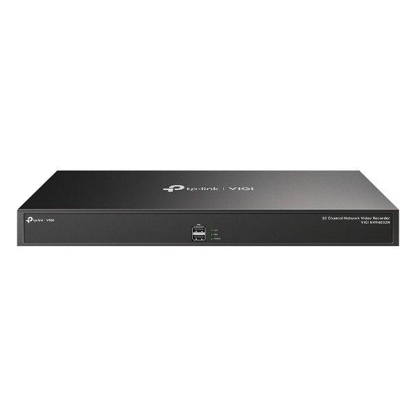 TP-link NVR rögzítő - NVR4032H (32 csatorna; H265+, 8MP, 320Mbps, HDMI, VGA,
USB, 4x Sata(max10TB), audio)