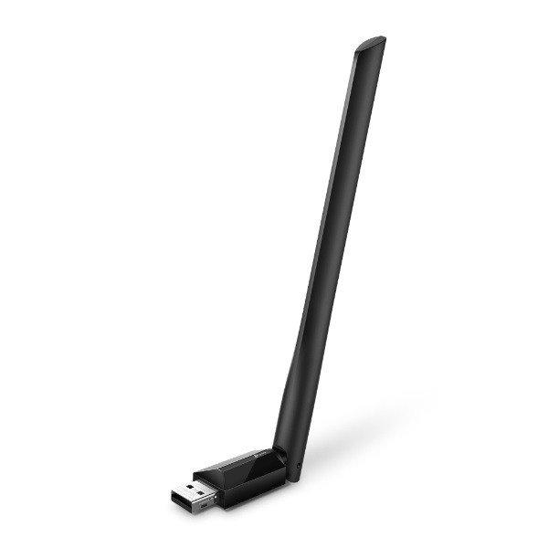 TP-Link Hálózati adapter WiFi AC600 - Archer T2U Plus (USB; 200Mbps 2,4GHz +
433Mbps 5GHz; High Gain 5dBi)