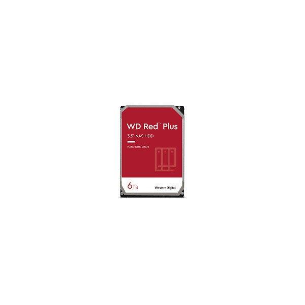 Western Digital Belső HDD 3.5" 6TB - WD60EFPX (5400rpm, 256 MB puffer,
SATA3 - Red Plus széria)