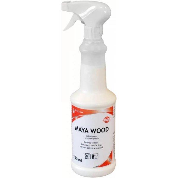 Bútorápoló szórófejes narancsolajos 750 ml Maya Wood