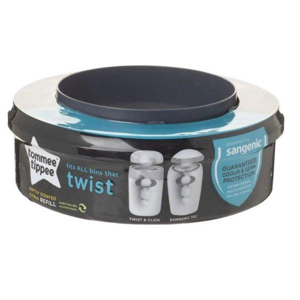 Tommee Tippee Sangenic Twist and Click és SG TEC pelenkatároló utántöltő
kazetta citrus 1db