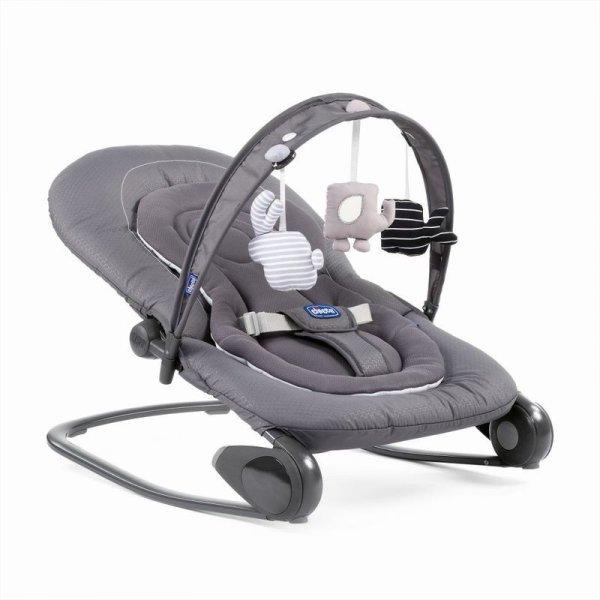 Chicco Hooplá 0-18 kg kétfunkciós pihenőszék Moon Grey