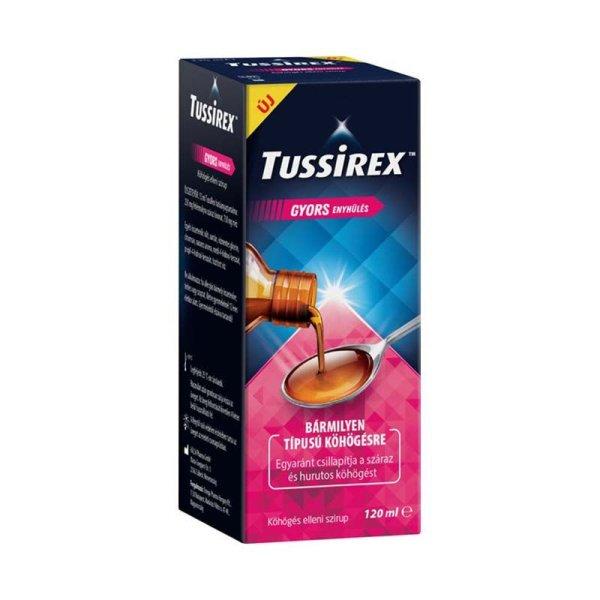 Tussirex szirup köhögésre