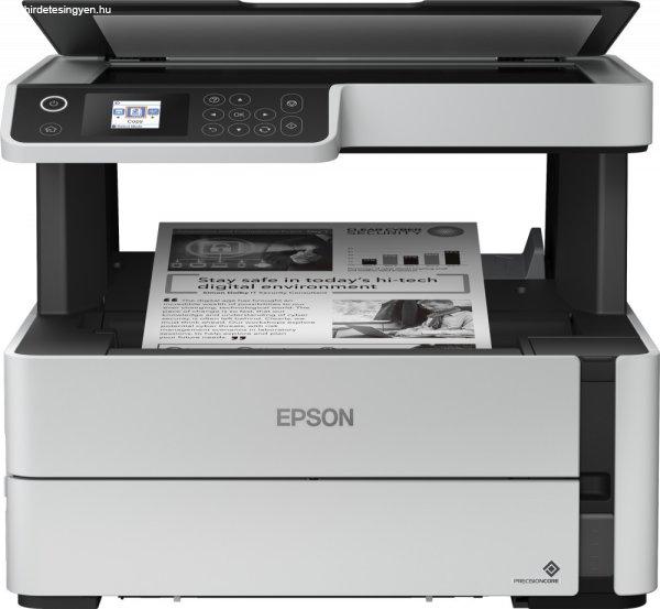 Epson EcoTank M2170, mono, multifunkciós, wi-fi-s, hálózati tintasugaras
külső tartályos nyomtató►(Mono, Tintasugaras, A4-es, kétoldalas
nyomtatás, multifunkciós, Hálózatos,WiFi-s)