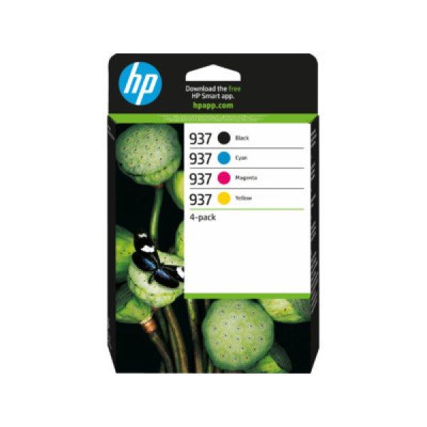 HP No.937 EREDETI TINTAPATRON multipakk FEKETE+CIÁN+MAGENTA+SÁRGA (HP937)
6C400NE