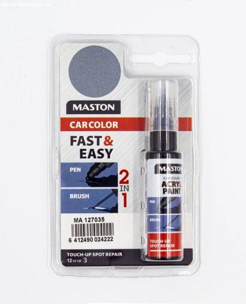 Maston, Javító Stift, 2in1, Sötét ezüst, Metál, 12ml