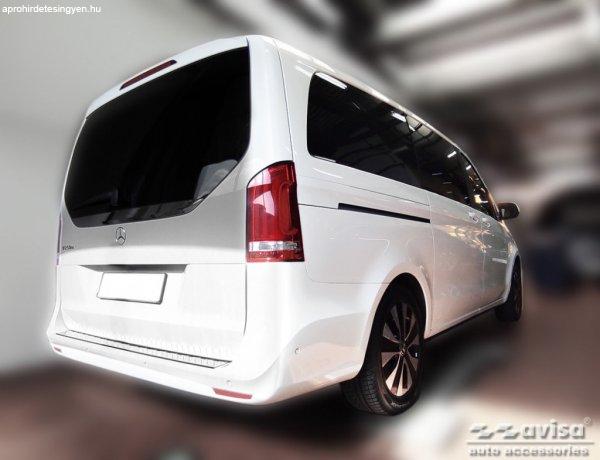 Csomagtartó élvédő Mercedes V-Class 2014- (W447, hosszú, króm)|Avisa