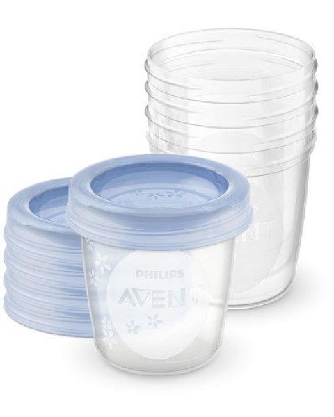 Philips Avent SCF619/05 Via Natural anyatejtároló poharak 180ml - 5db