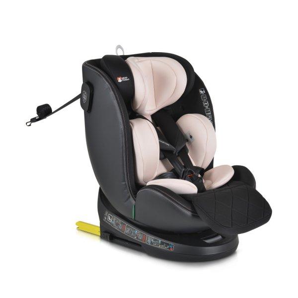 Cangaroo Castor I-Size 360°-ban forgatható ISOFIX gyermekülés (40-150 cm) -
Púder