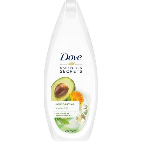 DOVE Invigorating női tusfürdő avokádó olajjal és körömvirág kivonattal
225ml