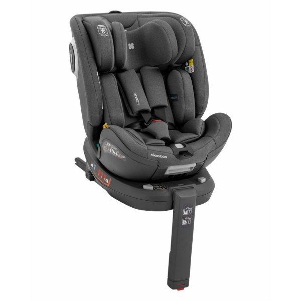 Kikkaboo gyerekülés i-Conic i-Size Isofix 40-150 cm sötétszürke MTB