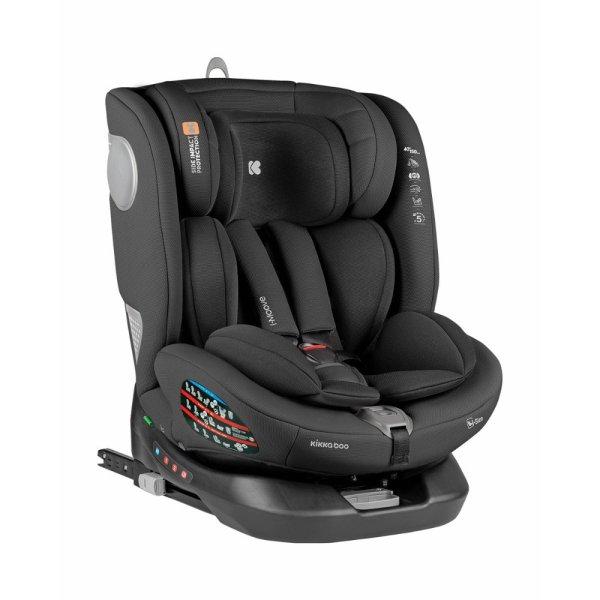 Kikkaboo gyerekülés i-Moove i-Size Isofix 40-150 cm fekete MTB