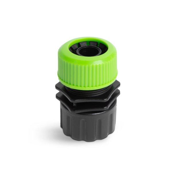 Tömlő csapcsatlakozó - 3/4"-os csapra, 1/2"-os tömlőhöz -
műanyag