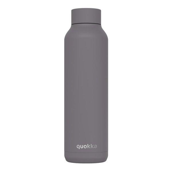 Hőtartó fémkulacs SOLID Grey fémkulacs 630ml - Quokka