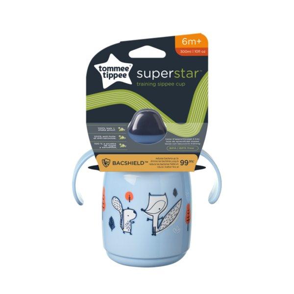 Tommee Tippee itatópohár - Superstar Training Sippee Cup csőrös 300ml 6hó
kék