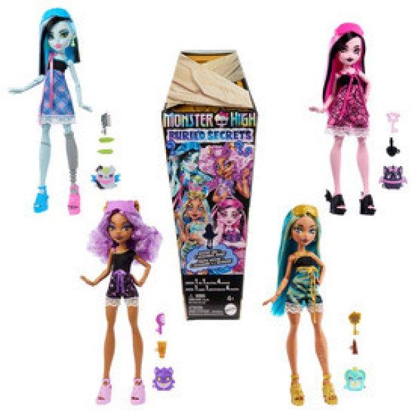 Monster High - misztikus meglepetés baba