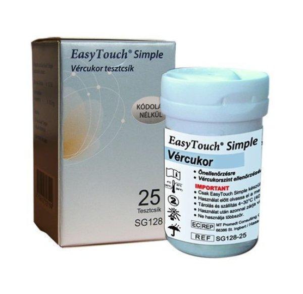 Wellmed Easy Touch Simple vércukor tesztcsík