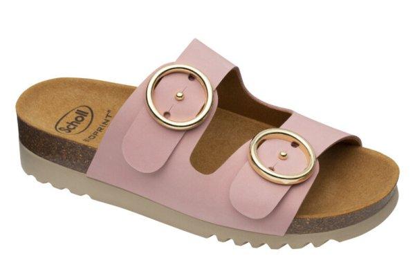 Scholl Malibu 2 Straps papucs - rózsaszín