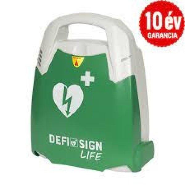 Defibrillátor félautomata DefiSign Life/SKU DS-12s Semi-autom. def. 154
Hun/Engl/Germ