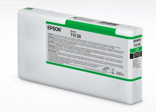 EPSON T913B EREDETI tintapatron Green 200ml