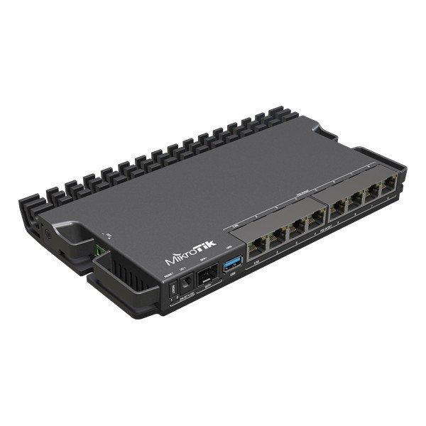 MIKROTIK Vezetékes Router RouterBOARD 7x1000Mbps + 1x2,5Gbit + 1x10Gbit SFP+,
Rackes - RB5009UPR+S+IN