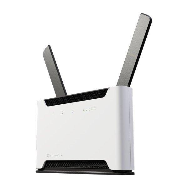 MIKROTIK Wireless Router DualBand, 4x1000Mbps+ 1x2,5Gbps, Chateau LTE18,
1xMicroSIM,Asztali -S53UG+5HaxD2HaxD-TC&EG18-EA