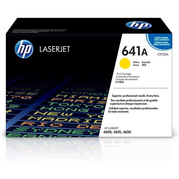 Hp C9722A toner yellow ORIGINAL leértékelt (641A)