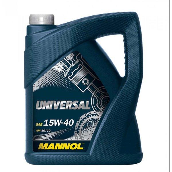 Mannol, Motorolaj Universal, 15W-40, 4L