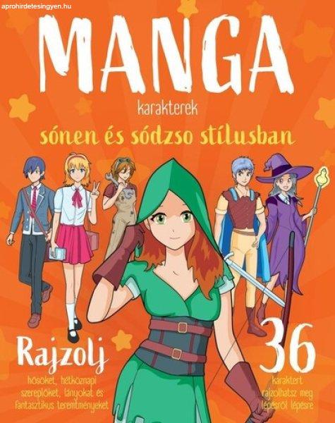 Manga karakterek sónen és sódzso stílusban