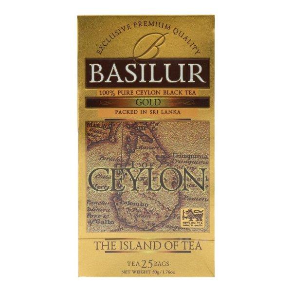 BASILUR THE ISLAND OF TEA GOLD FEK. TEA