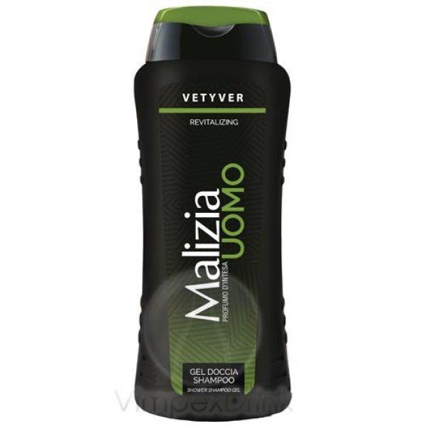 MALIZIA UOMO TUSFüRDő éS SAMPON VETYVER 250ML