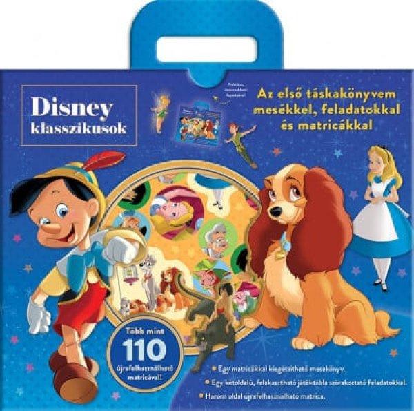 Disney Klasszikusok - Táskakönyv - Az első táskakönyvem mesékkel,
feladatokkal és matricákkal