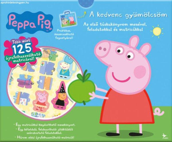 Peppa malac: A kedvenc gyümölcsöm - Táskakönyv - Az első táskakönyvem
mesével, feladatokkal és matricákkal