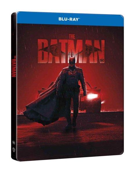 Batman (2022) (2 BD) - limitált, fémdobozos változat ("Batmobile Head
Lights" steelbook)