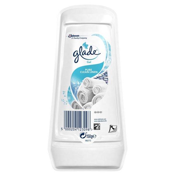 Légfrissítő zselé 150 g Glade® Clean Linen