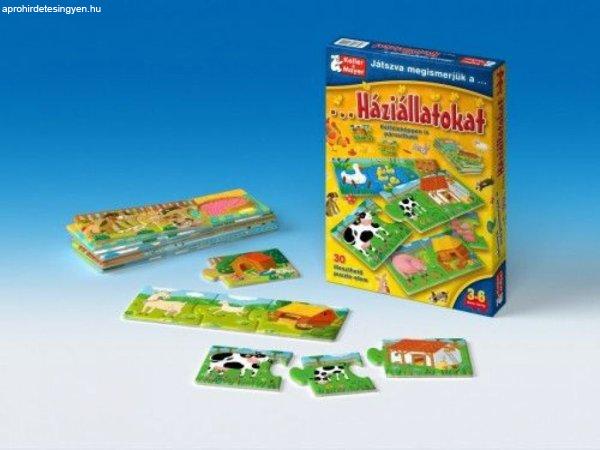 Játszva megismerjük a háziállatokat (puzzle)