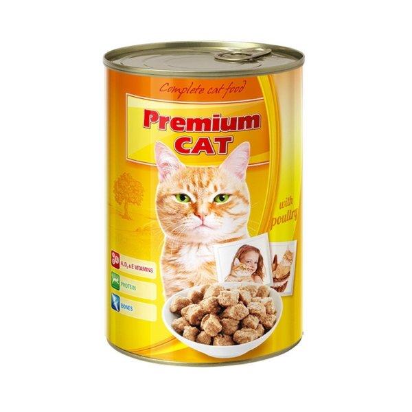 Prémium Cat konzerv szárnyas 415g