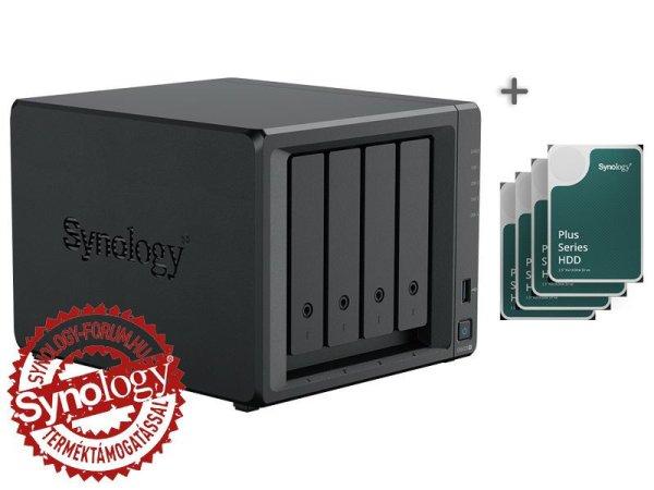 Synology NAS DS423+ (2GB) (4x12TB HDD + 2xM.2 SSD)