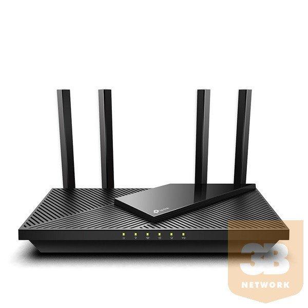 TP-LINK Wireless Router Dual Band AX3000 1xWAN(1000Mbps) + 4xLAN(1000Mbps) +
1xUSB, Archer AX55 PRO