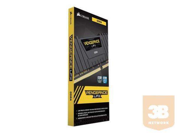 CORSAIR 8GB DDR4 3000MHz 288 Dimm Unbuffed 16-20-20-38 Vengeance LPX Black Heat
Spreader 1.35V XMP2.0