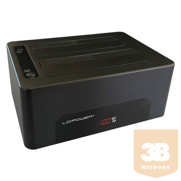 USB LC Power LC-DOCK-U3-V HDD dokkoló állomás