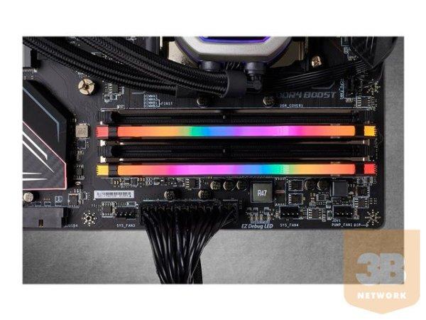 CORSAIR 16GB RAMKit 2x8GB DDR4 3200MHz 2x288 DIMM Unbuffered 16-18-18-36
Vengeance RGB Pro Black Heat Spreader RGB LED 1.35V XMP2.0