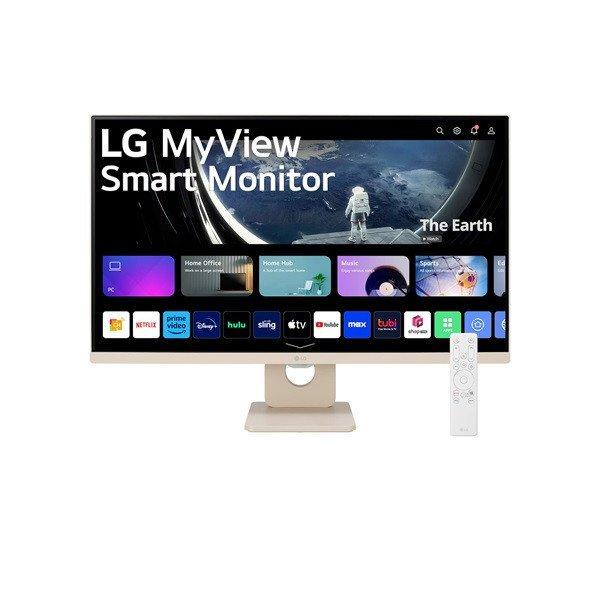 LG Smart IPS monitor 27" 27SR50F-E, 1920x1080, 16:9, 250cd/m2, 14ms,
2xHDMI/2xUSB/Bluetooth/AirPlay, hangszóró