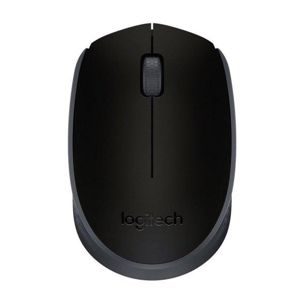 Logitech Vezeték nélküli Egér M171 egér, Fekete