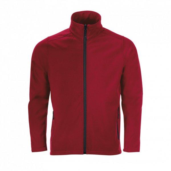 Férfi RACE softshell dzseki, SOL'S SO01195, Pepper Red-2XL