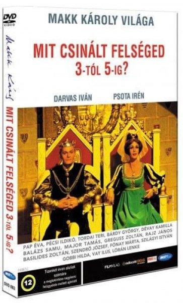 Mit csinált felséged 3-tól 5-ig? - DVD