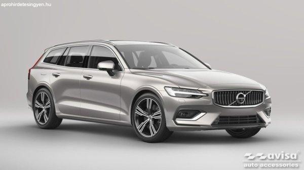 Csomagtartó élvédő Volvo V60 2018- (sötét)|Avisa