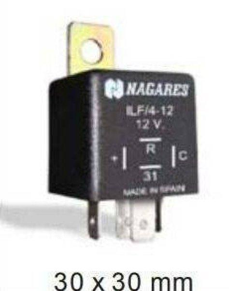 Nagares ILF/4-12 12V 4 lábú LED-es indexrelé