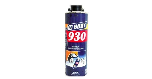 HB Body 930 Bitumenes Alvázvédő, fekete, 1 liter, pisztolyos